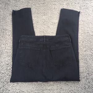 NYDJ Jeans Women 10 Blue Stretch Normcore High Rise Straight Shape Fit Denim